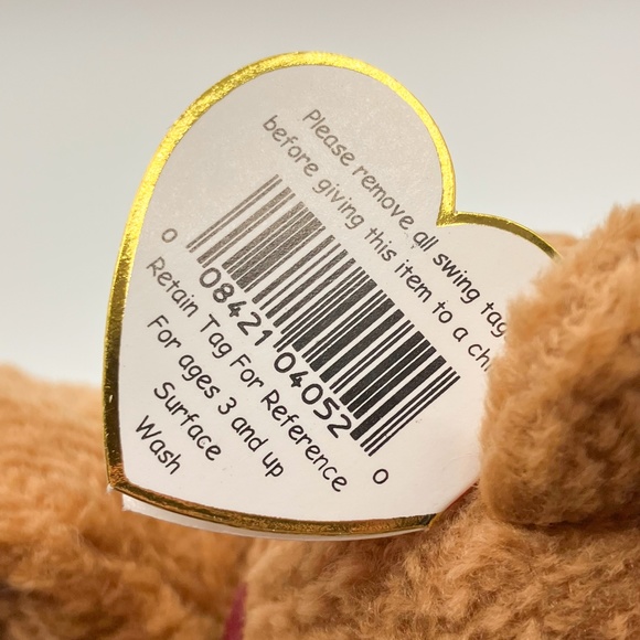[Vintage] TY Beanie Babies “Curly” the Bear - Picture 7 of 8